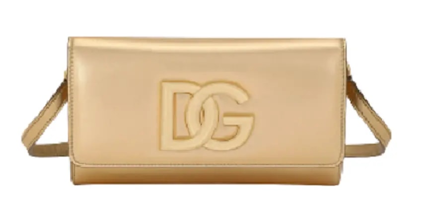 Túi Dolce & Gabbana Nappa Mordore 3.5 Clutch Gold BB7082A101687080 Túi Dolce & Gabbana Nappa Mordore 3.5 Clutch Gold BB7082A101687080