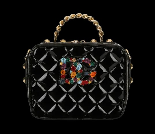 Túi Dolce & Gabbana Soft Quilted Patent Leather 3.5 Bag black BB7092AY06580999 Túi Dolce & Gabbana Soft Quilted Patent Leather 3.5 Bag black BB7092AY06580999