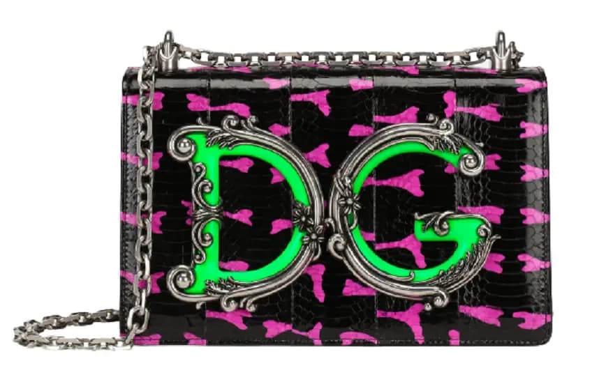 Túi Dolce & Gabbana DG Girls Crossbody Bag In Printed Elaphe BB7101AY0518B030 Túi Dolce & Gabbana DG Girls Crossbody Bag In Printed Elaphe BB7101AY0518B030