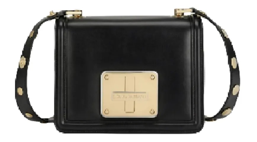 Túi Dolce & Gabbana Calfskin Lola Crossbody Bag 'Black' BB7108AW57680999 Túi Dolce & Gabbana Calfskin Lola Crossbody Bag 'Black' BB7108AW57680999
