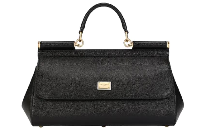 Túi Dolce & Gabbana Sicily Bag Calfskin 'Black' Túi Dolce & Gabbana Sicily Bag Calfskin 'Black'
