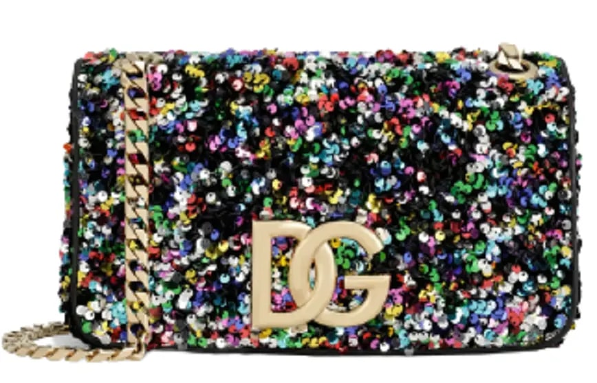 Túi Dolce & Gabbana Multi-colored Sequined 3.5 Shoulder Bag BB7127AY0918B015 Túi Dolce & Gabbana Multi-colored Sequined 3.5 Shoulder Bag BB7127AY0918B015