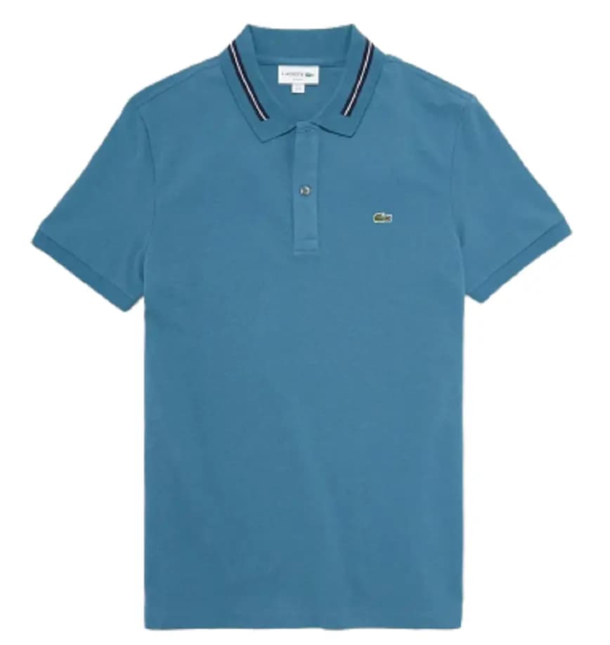 Áo Lacoste Polo Pique Cotton Blue 5CN PH8522-51-5CN Áo Lacoste Polo Pique Cotton Blue 5CN PH8522-51-5CN