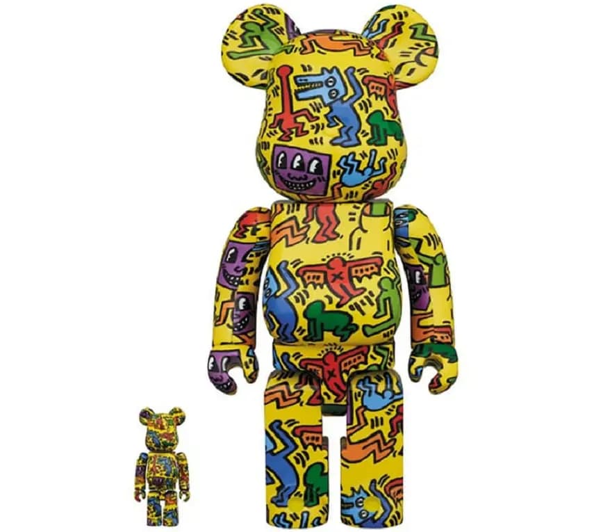 Mô Hình Bearbrick Keith Haring #5 100% & 400% Mô Hình Bearbrick Keith Haring #5 100% & 400%