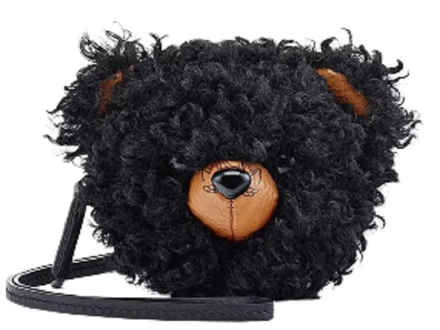 Túi MCM Bear Pouch Charm in Faux Fur Visetos MXZBASX01BK001 Túi MCM Bear Pouch Charm in Faux Fur Visetos MXZBASX01BK001