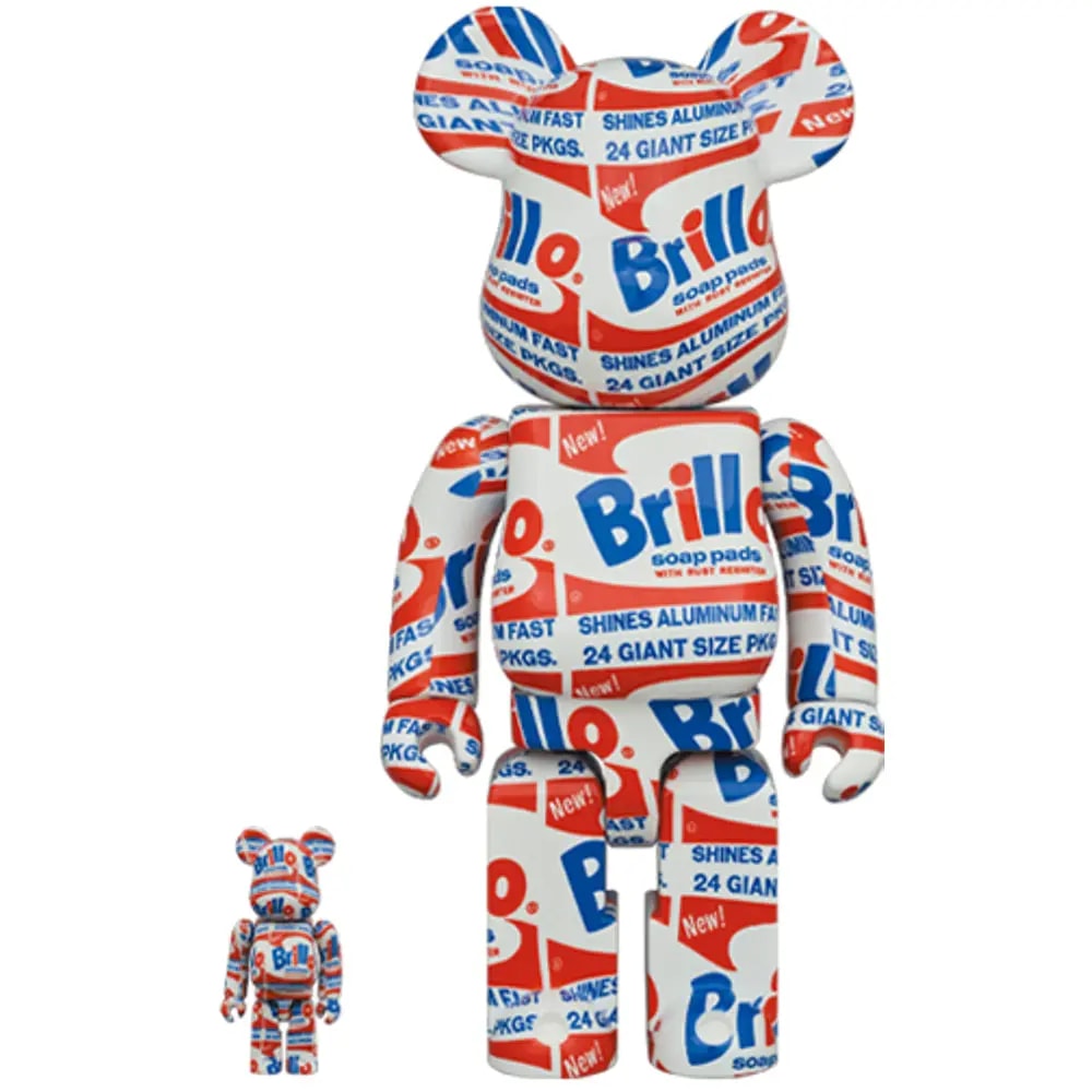 Mô Hình Bearbrick Andy Warhol Brillo — kich-thuoc: lien-he-order Mô Hình Bearbrick Andy Warhol Brillo — kich-thuoc: lien-he-order