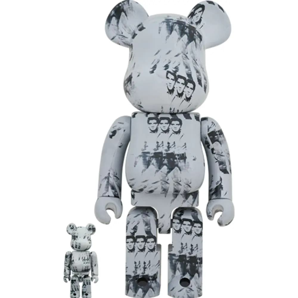 Mô Hình Bearbrick Andy Warhol's Elvis Presley Mô Hình Bearbrick Andy Warhol's Elvis Presley