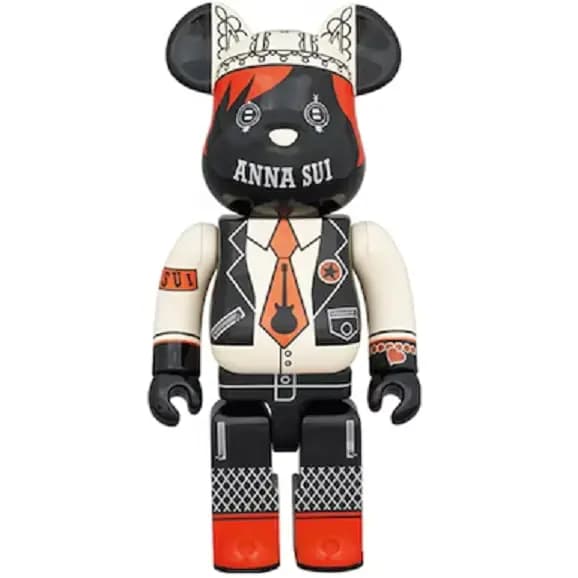 Mô Hình Bearbrick Anna Sui 400% Red And Beige Mô Hình Bearbrick Anna Sui 400% Red And Beige