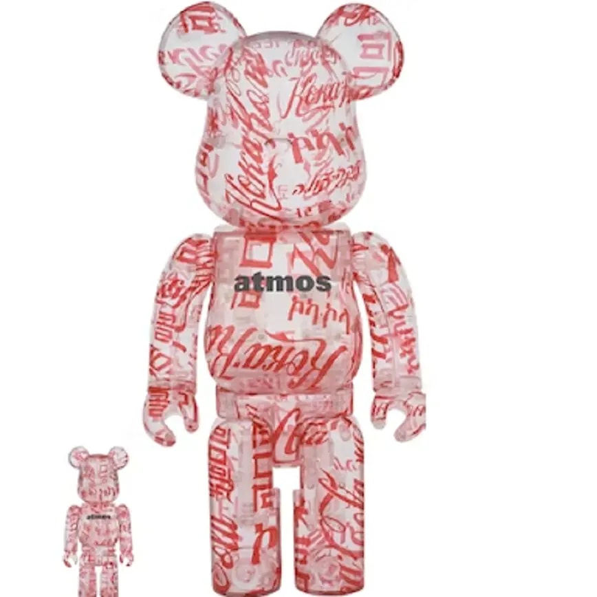 Mô Hình Bearbrick Atmos x CocaCola — kich-thuoc: 100% + 400% Mô Hình Bearbrick Atmos x CocaCola — kich-thuoc: 100% + 400%