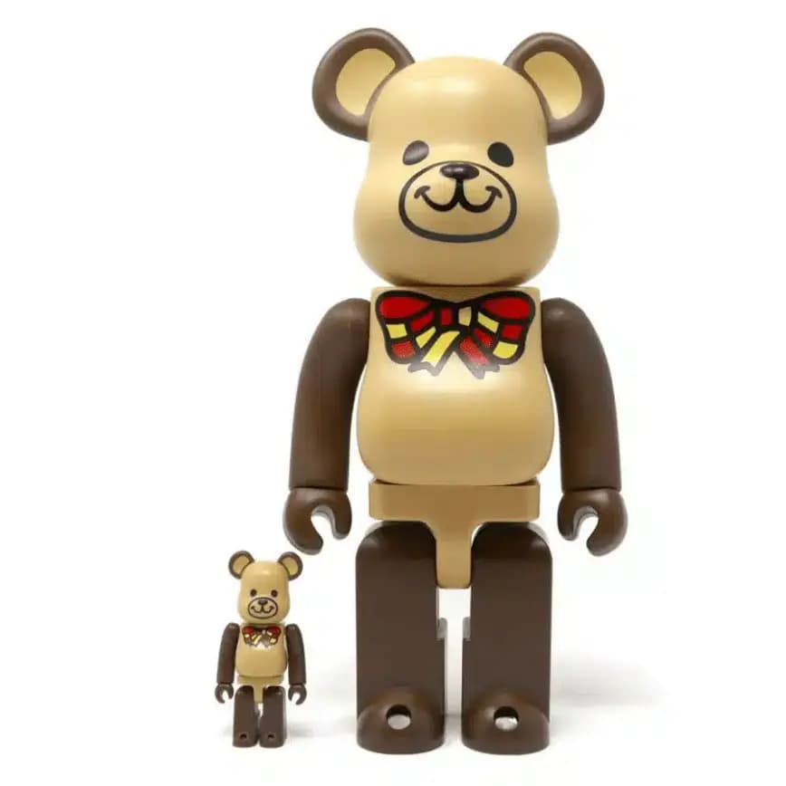 Mô Hình Bearbrick Freemasonry 100% & 400% Brown Mô Hình Bearbrick Freemasonry 100% & 400% Brown