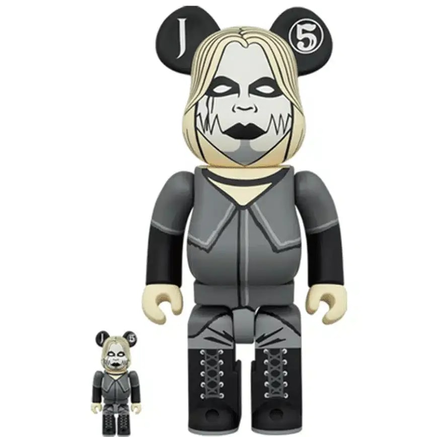 Mô Hình Bearbrick John 5 100% & 400% Black — kich-thuoc: 100-400 Mô Hình Bearbrick John 5 100% & 400% Black — kich-thuoc: 100-400