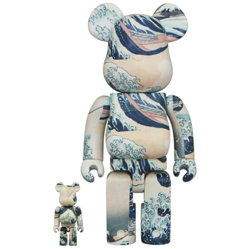 Mô Hình Bearbrick Katsushika Hokusai (Kanagawa Okinami Ura) Mô Hình Bearbrick Katsushika Hokusai (Kanagawa Okinami Ura)