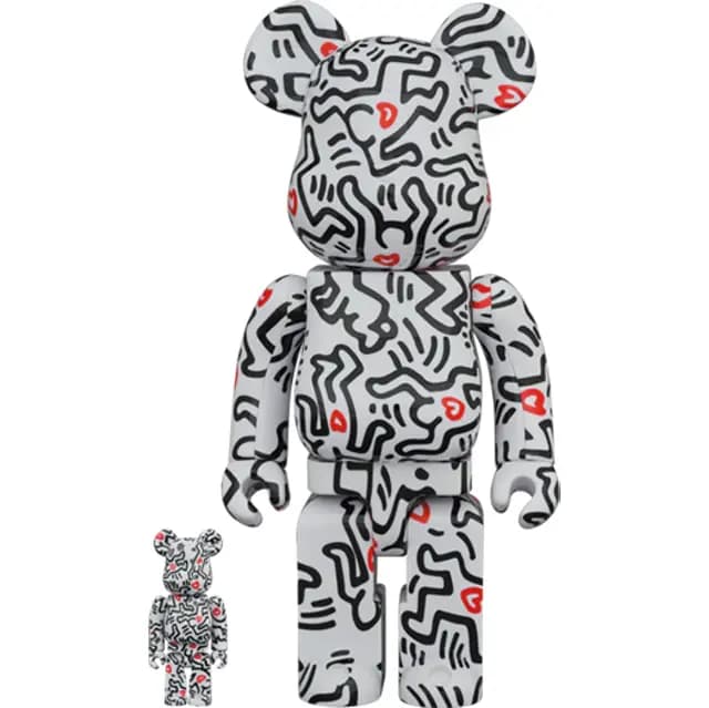 Mô Hình Bearbrick Keith Haring #8 Mô Hình Bearbrick Keith Haring #8