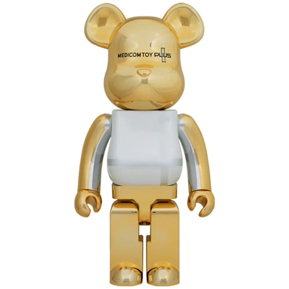 Mô Hình Bearbrick Medicom Toy Plus Gold Chrome 1000% Mô Hình Bearbrick Medicom Toy Plus Gold Chrome 1000%