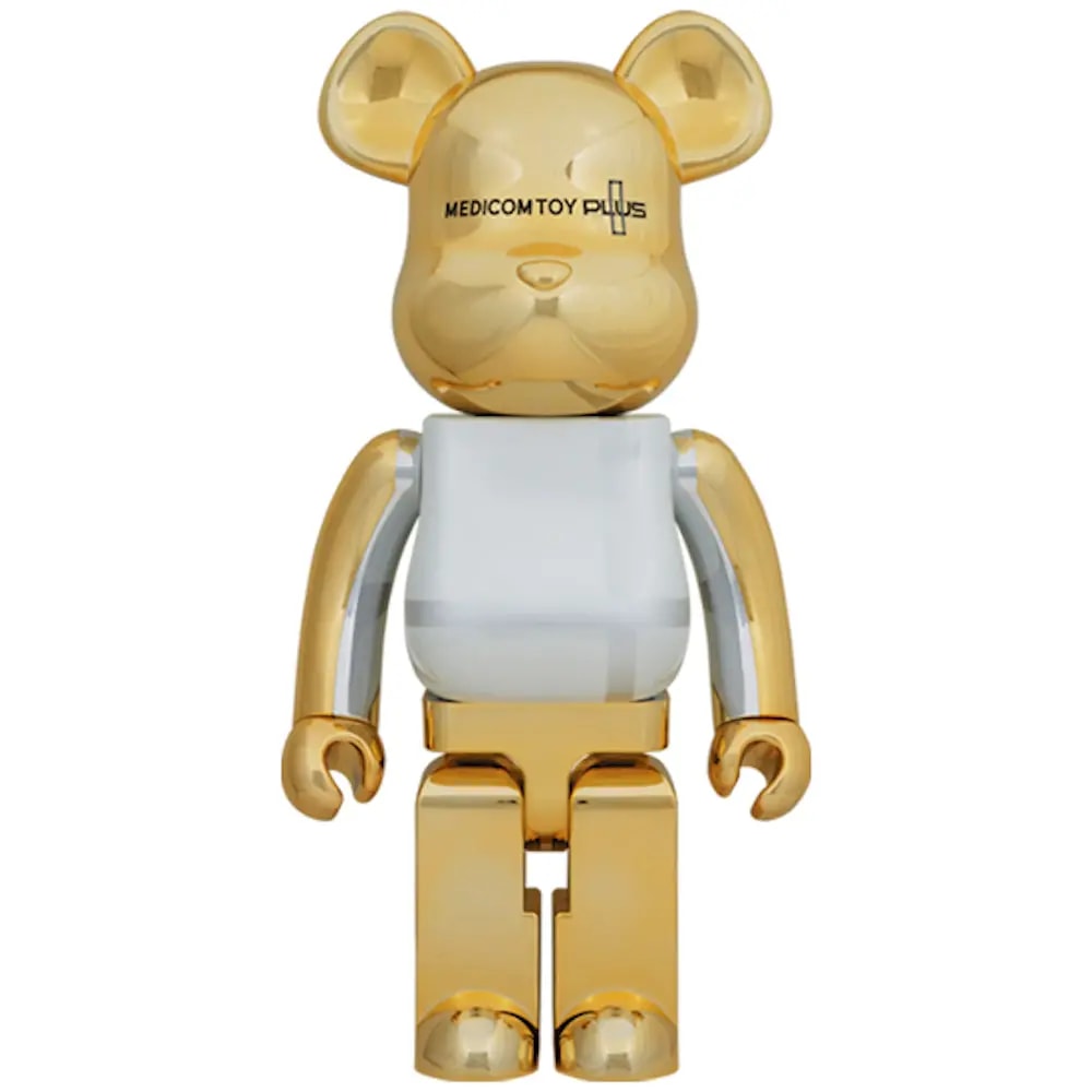 Mô Hình Bearbrick Medicom Toy Plus Gold Chrome 1000% — kich-thuoc: 1000% Mô Hình Bearbrick Medicom Toy Plus Gold Chrome 1000% — kich-thuoc: 1000%