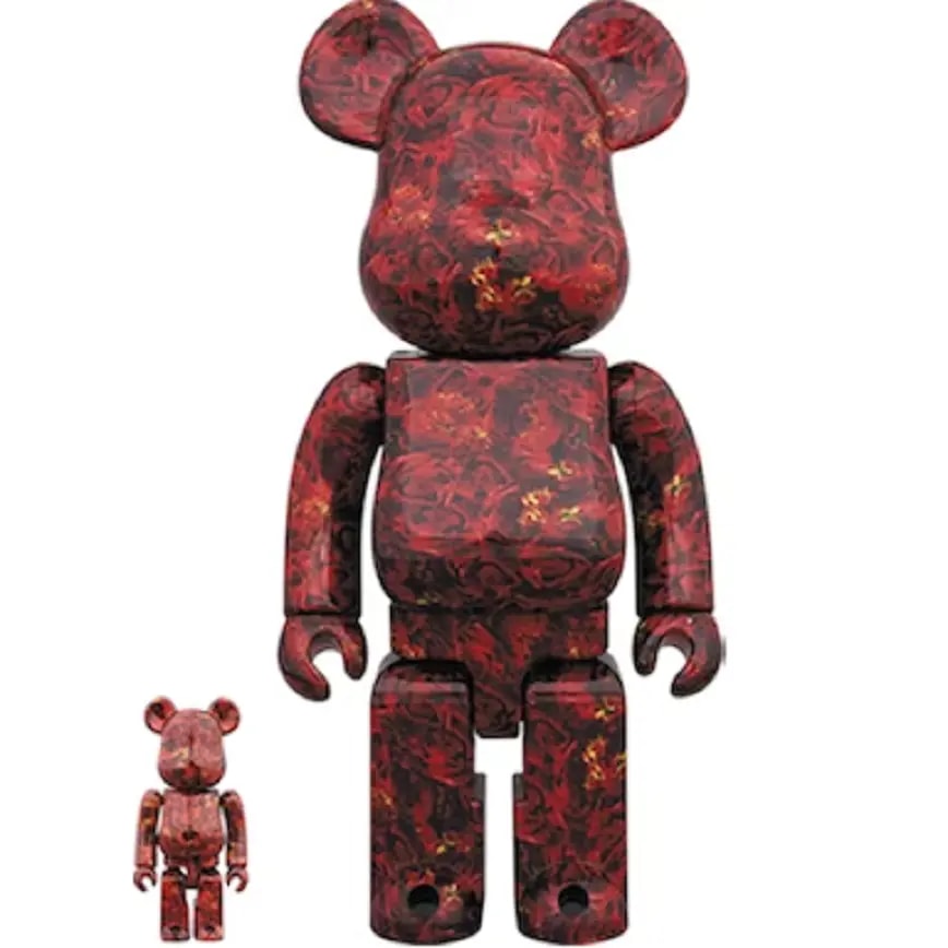 Mô Hình Bearbrick Mika Ninagawa Leather Rose 100% & 400% — kich-thuoc: 100% + 400% Mô Hình Bearbrick Mika Ninagawa Leather Rose 100% & 400% — kich-thuoc: 100% + 400%