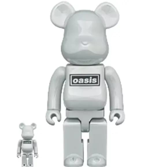 Mô Hình Bearbrick Oasis 100% & 400% White Crome Mô Hình Bearbrick Oasis 100% & 400% White Crome