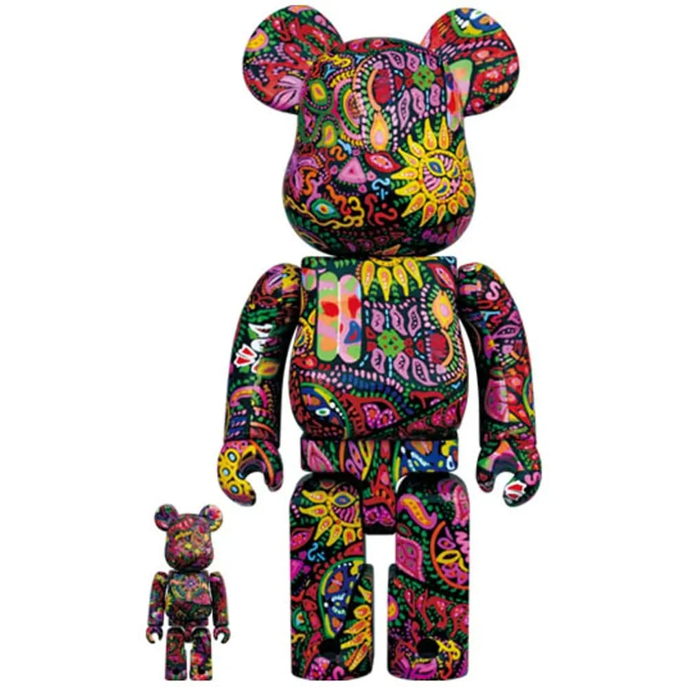 Mô Hình Bearbrick Psychedelic Paisley Mô Hình Bearbrick Psychedelic Paisley