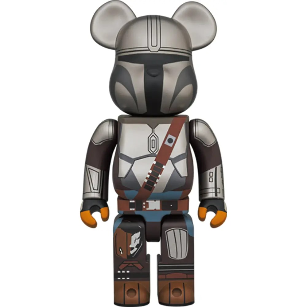 Mô Hình Bearbrick The Mandalorian — kich-thuoc: 100-400-2 Mô Hình Bearbrick The Mandalorian — kich-thuoc: 100-400-2