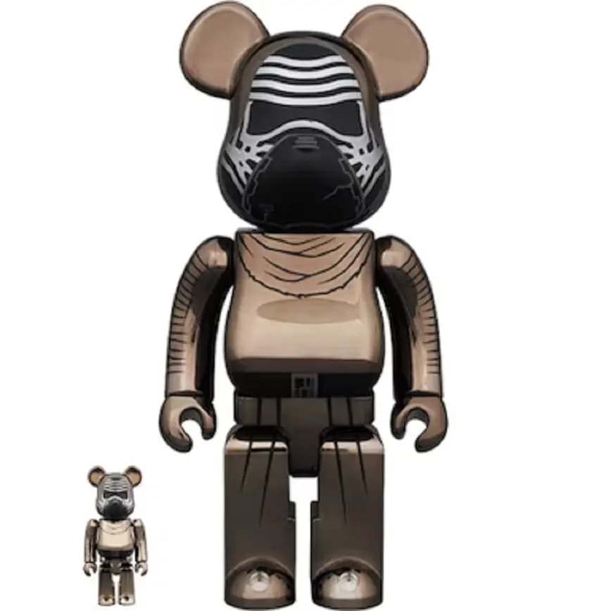 Mô Hình Bearbrick Kylo Ren Chrome Ver. 100% & 400% Mô Hình Bearbrick Kylo Ren Chrome Ver. 100% & 400%
