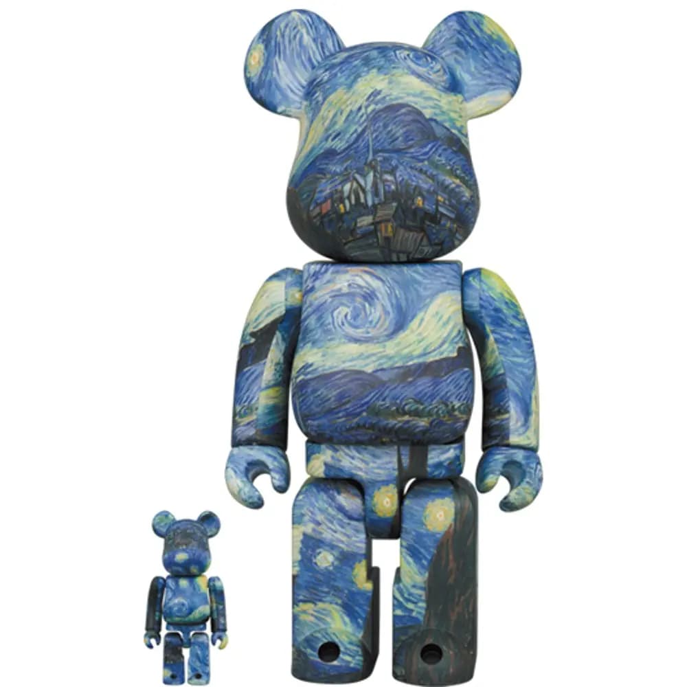 Mô Hình Bearbrick Vincent van Gogh The Starry Night Mô Hình Bearbrick Vincent van Gogh The Starry Night