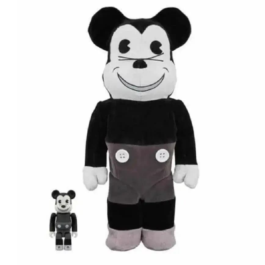 Mô Hình Bearbrick Mickey Vintage 1000% Mô Hình Bearbrick Mickey Vintage 1000%