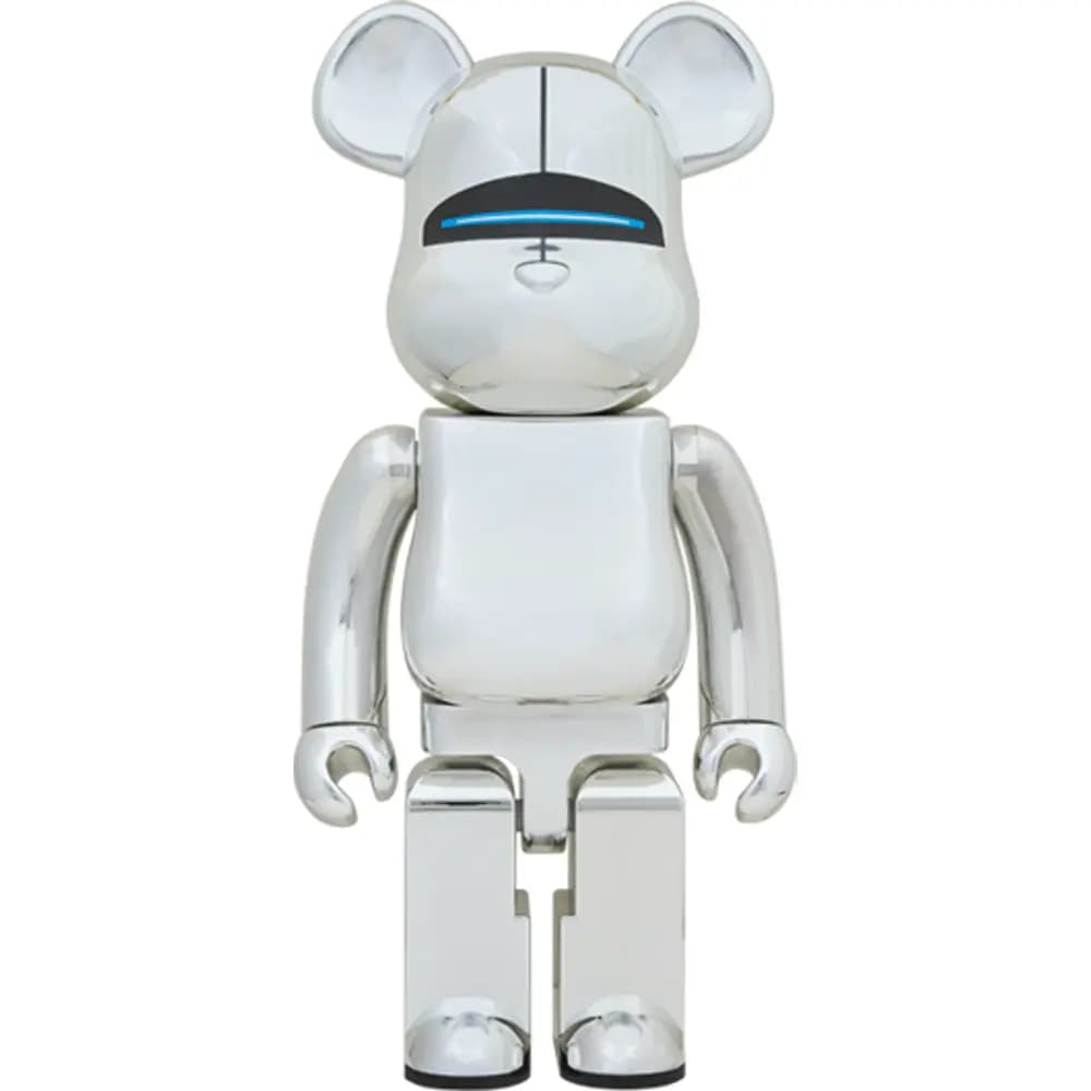Mô Hình Bearbrick Sorayama Sexy Robot Silver Mô Hình Bearbrick Sorayama Sexy Robot Silver
