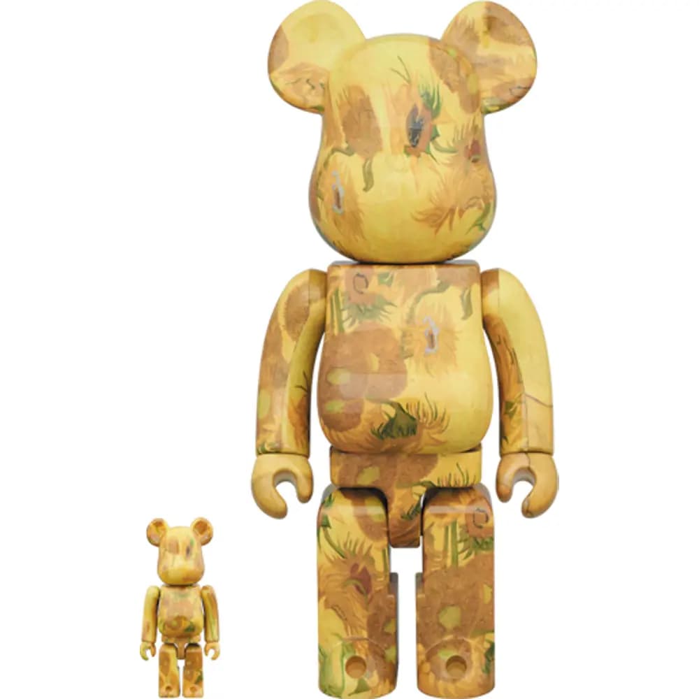 Mô Hình Bearbrick Van Gogh Museum Sunflowers Mô Hình Bearbrick Van Gogh Museum Sunflowers