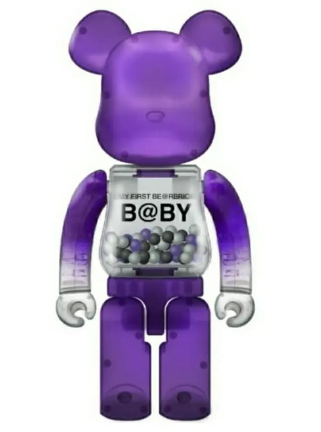 Mô Hình Bearbrick Macau 2020 WF Fashion My First B@by Purple Mô Hình Bearbrick Macau 2020 WF Fashion My First B@by Purple