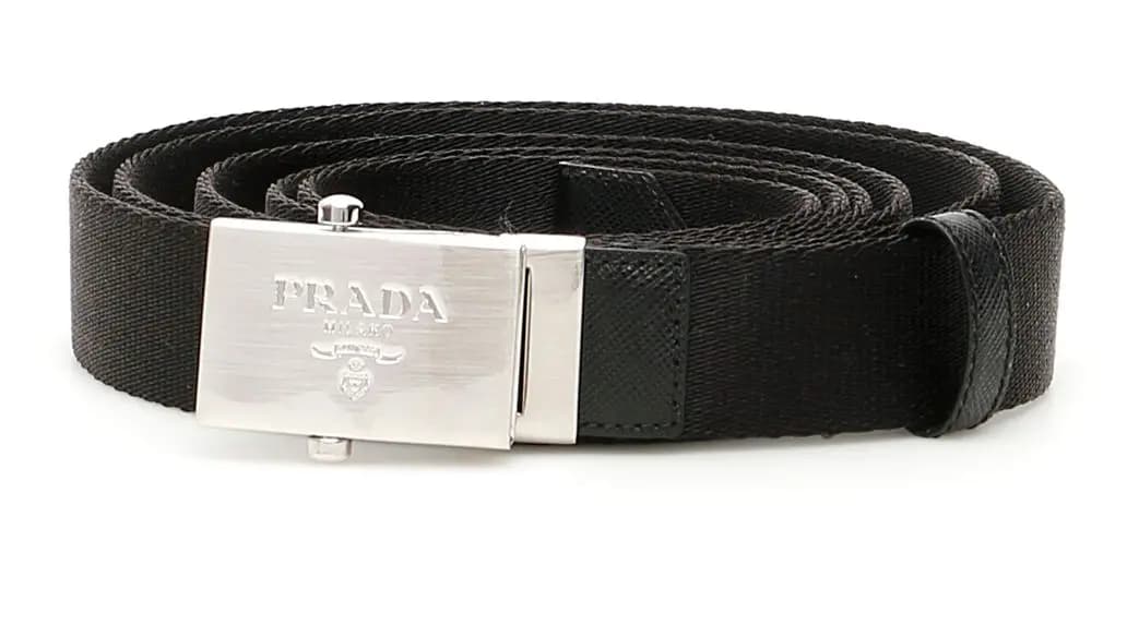 Thắt Lưng Prada Logo Buckle Belt 1CN048-BV1-F0002 Thắt Lưng Prada Logo Buckle Belt 1CN048-BV1-F0002