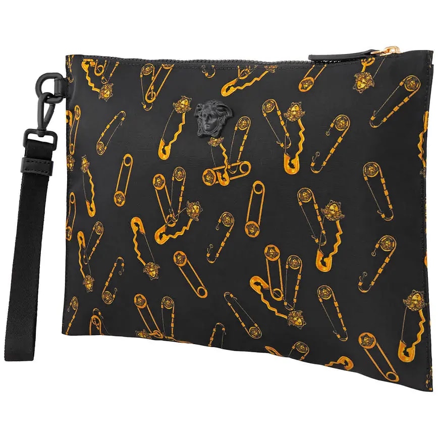 Ví Versace Pin Print Pouch 'Black' DP85102-DNY13-DNONH — kich-thuoc: lien-he-order Ví Versace Pin Print Pouch 'Black' DP85102-DNY13-DNONH — kich-thuoc: lien-he-order