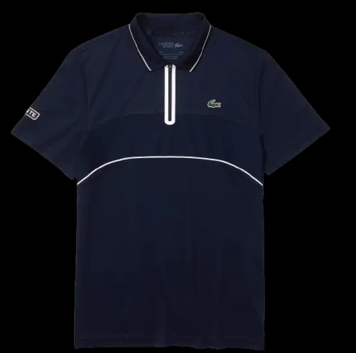 Áo Lacoste Piqué Zip Tennis Polo 'Dark Blue' DH9658-258 — kich-thuoc: L Áo Lacoste Piqué Zip Tennis Polo 'Dark Blue' DH9658-258 — kich-thuoc: L