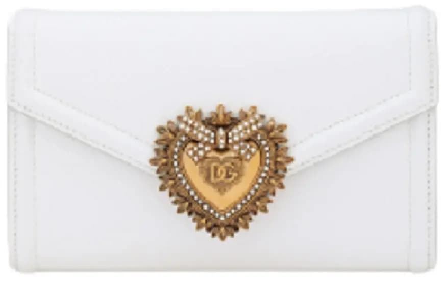 Túi Dolce & Gabbana Calfskin Devotion Mini Bag White BI2931AV89380002 Túi Dolce & Gabbana Calfskin Devotion Mini Bag White BI2931AV89380002