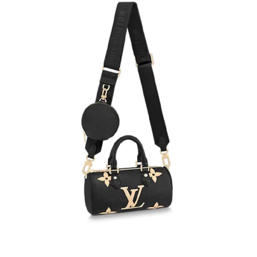 Túi Louis Vuitton Papillon Bb Black Beige M45980 Túi Louis Vuitton Papillon Bb Black Beige M45980