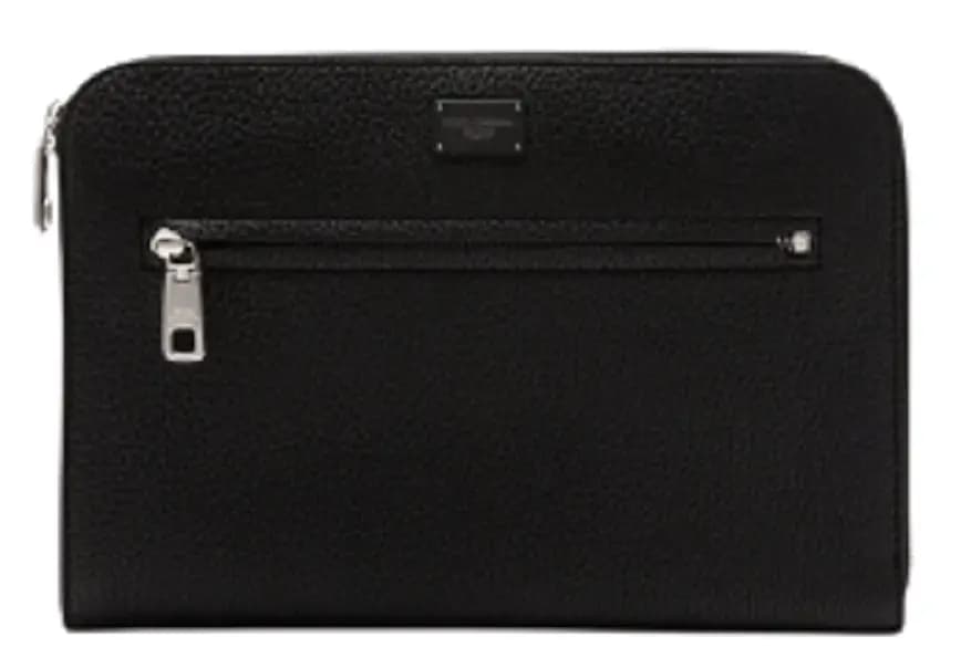 Túi Dolce & Gabbana Flat Calfskin Palermo Clutch 'Black' Túi Dolce & Gabbana Flat Calfskin Palermo Clutch 'Black'