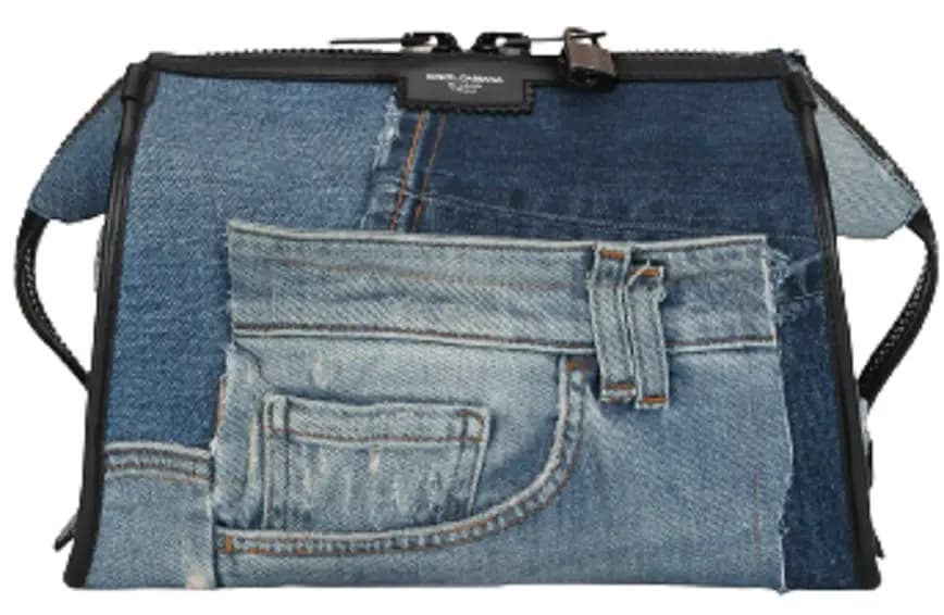 Túi Dolce & Gabbana Patchwork Denim Edge Crossbody Bag BM1817AW34789853 Túi Dolce & Gabbana Patchwork Denim Edge Crossbody Bag BM1817AW34789853