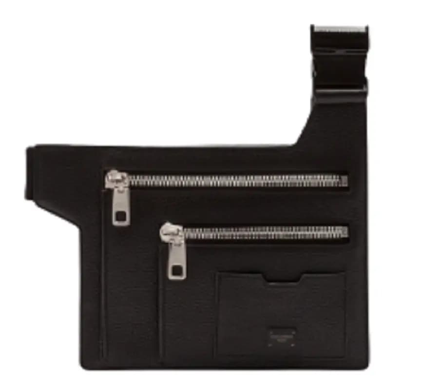 Túi Dolce & Gabbana Flat Palermo Belt Bag In Hammered Calfskin Túi Dolce & Gabbana Flat Palermo Belt Bag In Hammered Calfskin