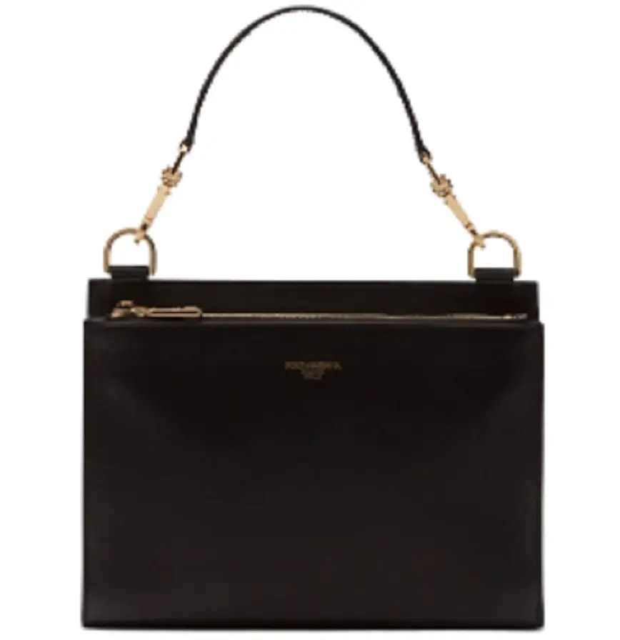 Túi Dolce & Gabbana Calfskin Monreale Bag with Heat-stamped Logo BM1868AC95480999 Túi Dolce & Gabbana Calfskin Monreale Bag with Heat-stamped Logo BM1868AC95480999