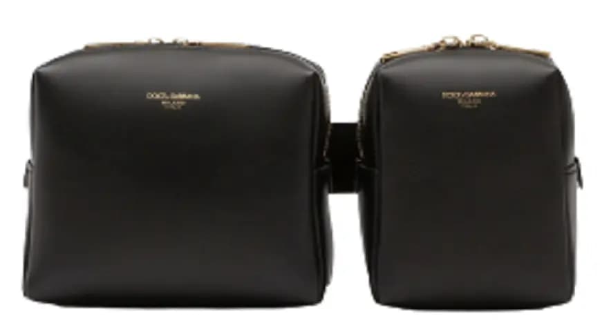 Túi Dolce & Gabbana Calfskin Monreale Belt Bag With Heat-stamped Logo Túi Dolce & Gabbana Calfskin Monreale Belt Bag With Heat-stamped Logo