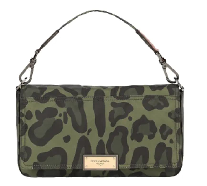 Túi Dolce & Gabbana Nylon Leopard Print 'Green' BM1962AO885HUILN Túi Dolce & Gabbana Nylon Leopard Print 'Green' BM1962AO885HUILN
