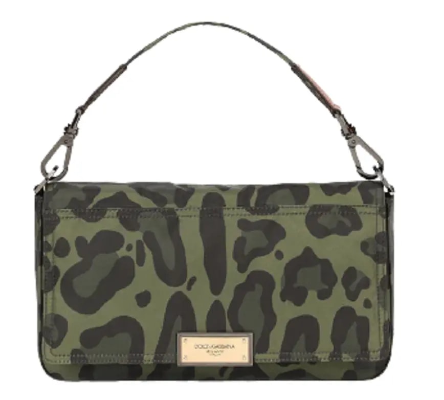 Túi Dolce & Gabbana Nylon Leopard Print 'Green' BM1962AO885HUILN Túi Dolce & Gabbana Nylon Leopard Print 'Green' BM1962AO885HUILN