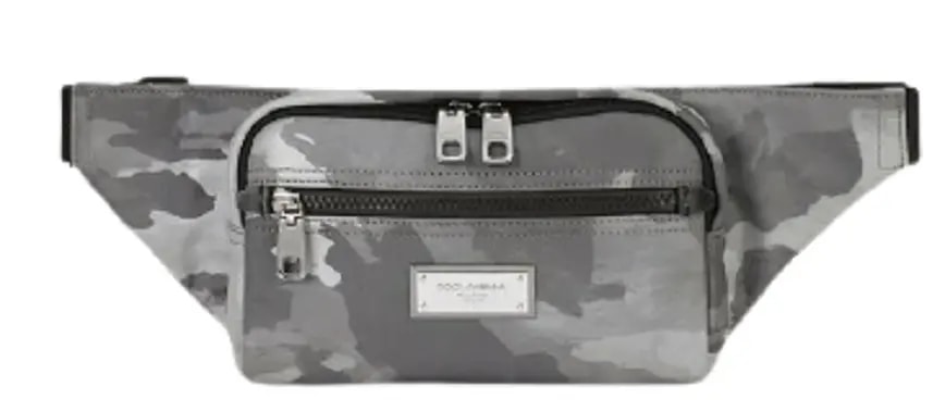 Túi Dolce & Gabbana Camouflage Print Nylon Belt Bag White BM1967AO28289697 Túi Dolce & Gabbana Camouflage Print Nylon Belt Bag White BM1967AO28289697