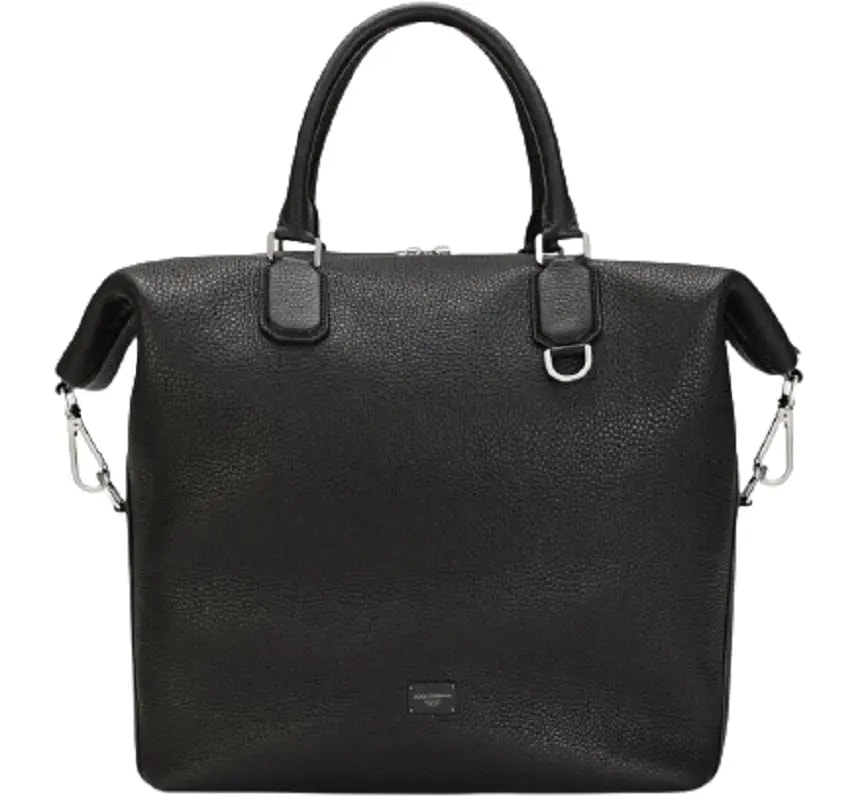 Túi Dolce & Gabbana Palermo Shopper In Hammered Black BM1995AZ31980999 Túi Dolce & Gabbana Palermo Shopper In Hammered Black BM1995AZ31980999