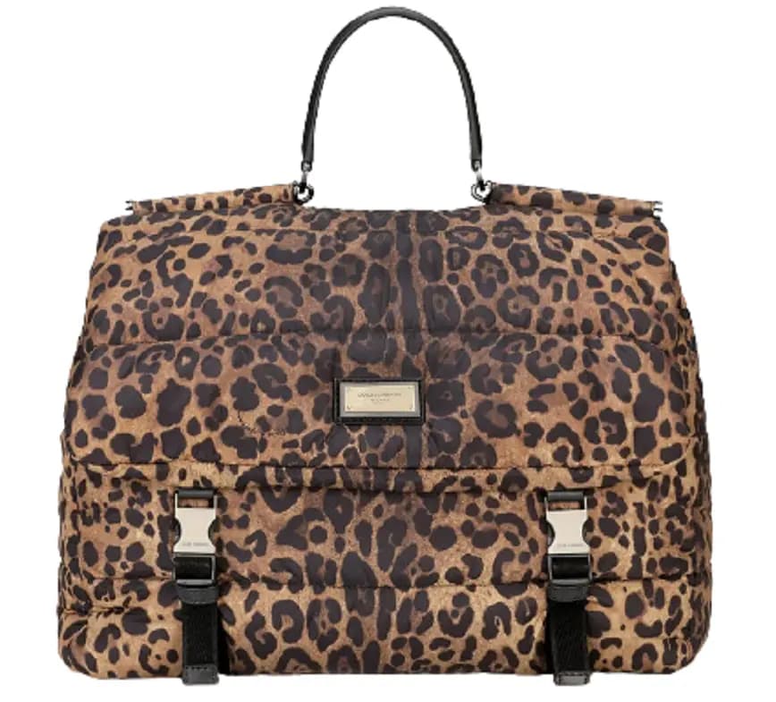 Túi Dolce & Gabbana Leopard Print Sicily Travel Leo Print BM1999AO824HADRM Túi Dolce & Gabbana Leopard Print Sicily Travel Leo Print BM1999AO824HADRM