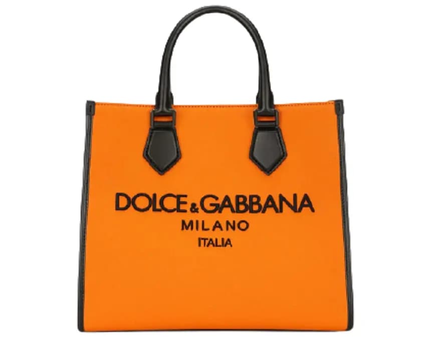 Túi Dolce & Gabbana Small Canvas Shopper With Logo BM2012AO99789865 Túi Dolce & Gabbana Small Canvas Shopper With Logo BM2012AO99789865