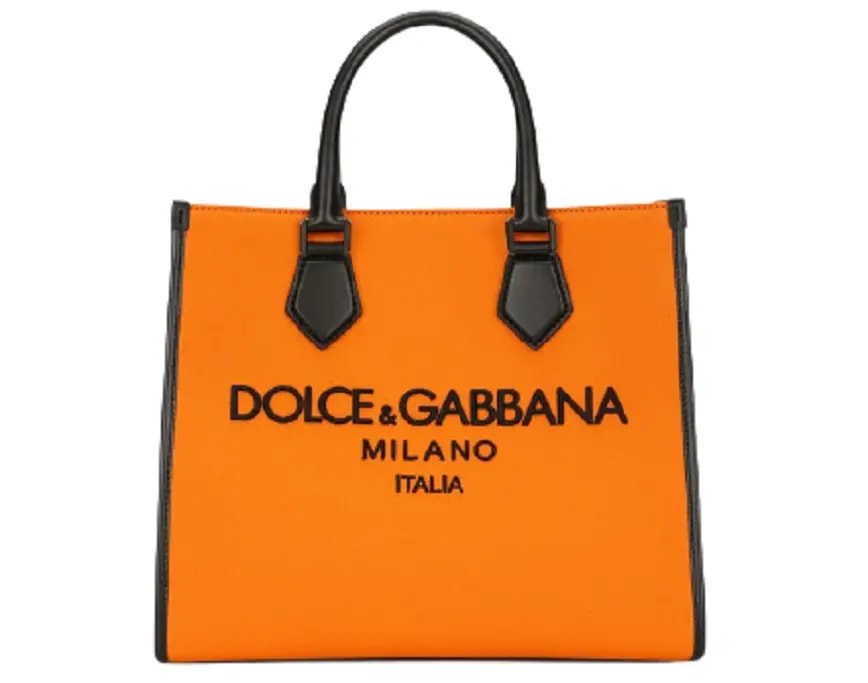Túi Dolce & Gabbana Small Canvas Shopper With Logo BM2012AO99789865 Túi Dolce & Gabbana Small Canvas Shopper With Logo BM2012AO99789865