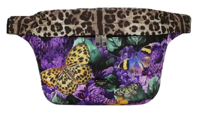 Túi Dolce & Gabbana Butterfly Print Nylon Belt Bag Multicolor BM2033B5853HADRM Túi Dolce & Gabbana Butterfly Print Nylon Belt Bag Multicolor BM2033B5853HADRM