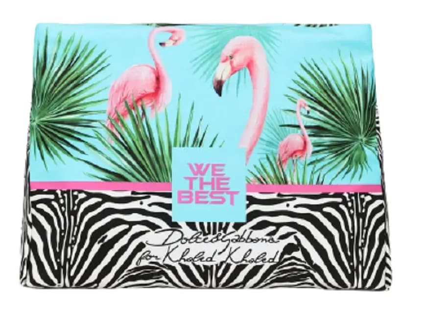 Túi Dolce & Gabbana Flamingo Print Nylon Pouch Multicolor BM2034B585380995 Túi Dolce & Gabbana Flamingo Print Nylon Pouch Multicolor BM2034B585380995