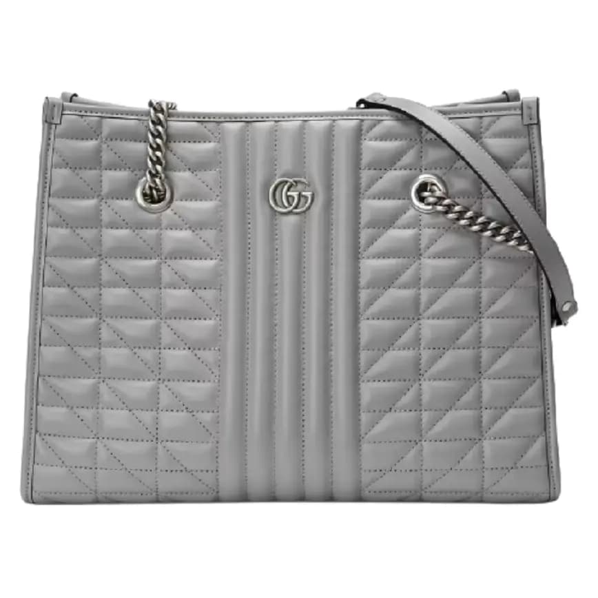 Túi Gucci GG Marmont Medium Tote Dark Grey Leather 675796-UM8BN-1711 Túi Gucci GG Marmont Medium Tote Dark Grey Leather 675796-UM8BN-1711