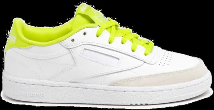 Giày Reebok Club C 85 White Acid Yellow GW5439 Giày Reebok Club C 85 White Acid Yellow GW5439